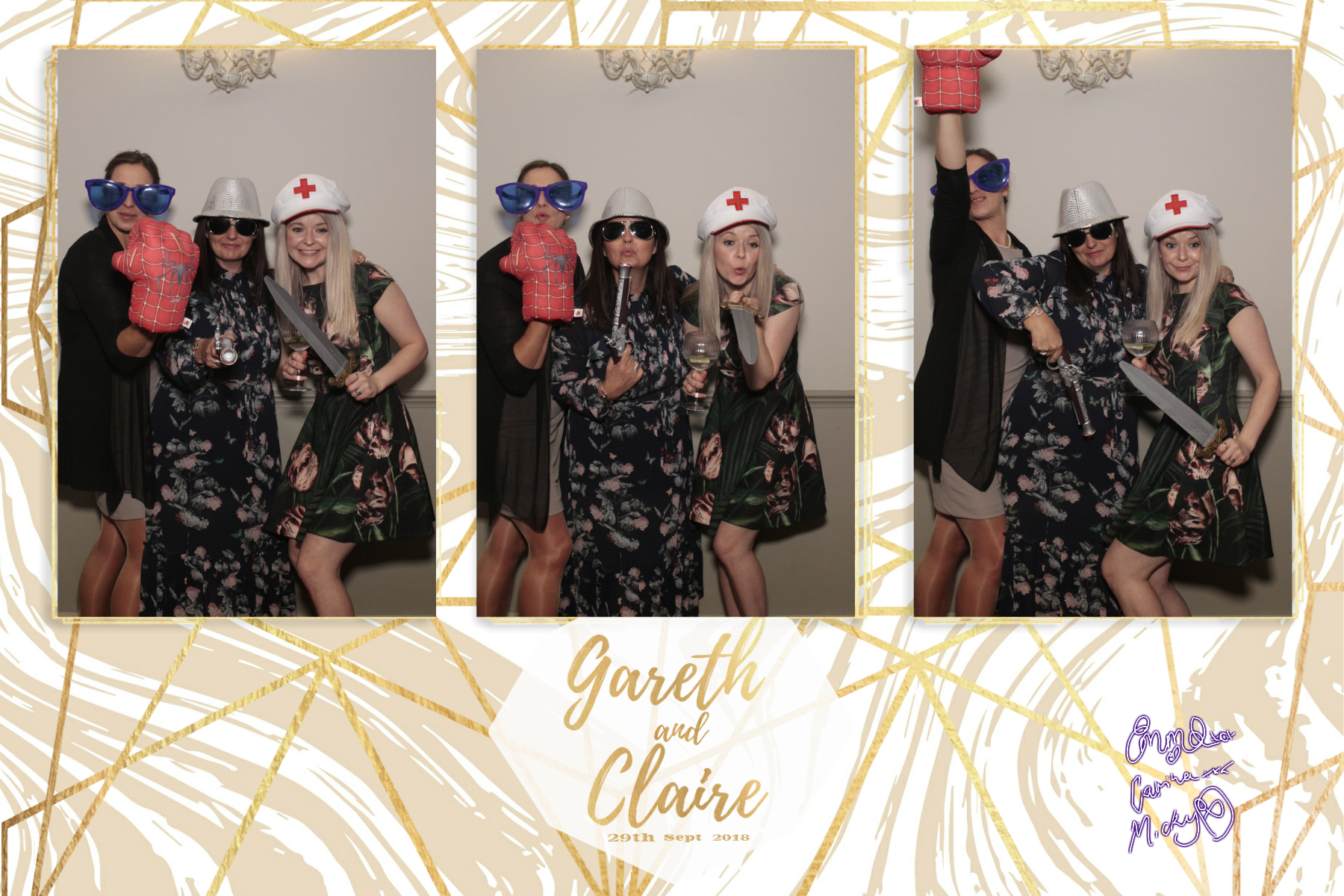 Claire & Gareth's Wedding | View more photos from the event at gallery.myphotoboothexperience.co.uk/u/MyPhotoBoothExperienceLtd/Claire-Gareths-Wedding